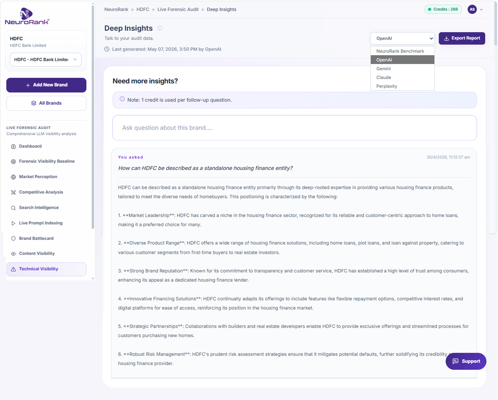 Live AI search outputs from 06 to 07 May 2026 across ChatGPT, Gemini, Claude